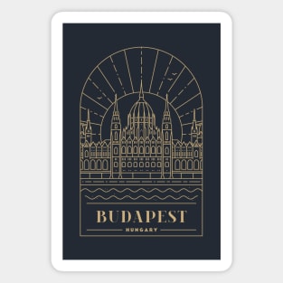 Budapest, Hungary - Gold Magnet